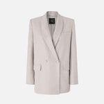 Giacca doppiopetto con strass 104456A287 I30 PINKO 