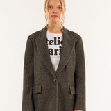 Giacca monopetto bicolore CO200C V1 KONTATTO 