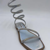 Sandalo Azaria con cinturino a spirale SMSAZARIA ARGENTO STEVE MADDEN 