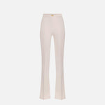 Pantalone a zampa in crèpe - Elisabetta Franchi PA07951E2 193 ELISABETTA FRANCHI 