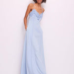 Abito lungo con ricami floreali 511BD15023 51502201 GAUDI' 