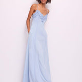 Abito lungo con ricami floreali 511BD15023 51502201 GAUDI' 