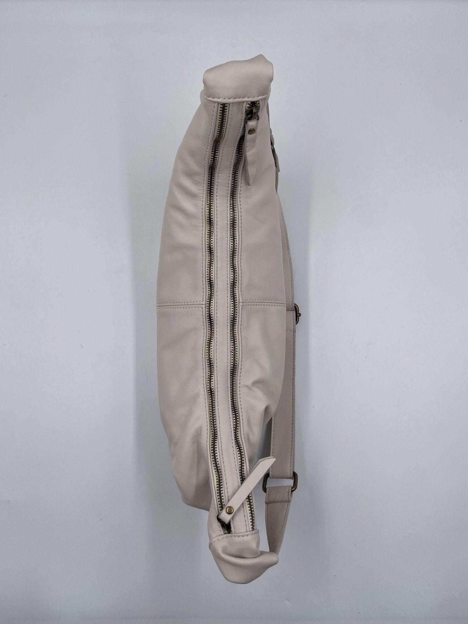 Borsa mezzaluna - Ofelia AR106 BURRO OFELIA 