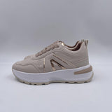 Sneakers Liverpool Woman Beige Copper