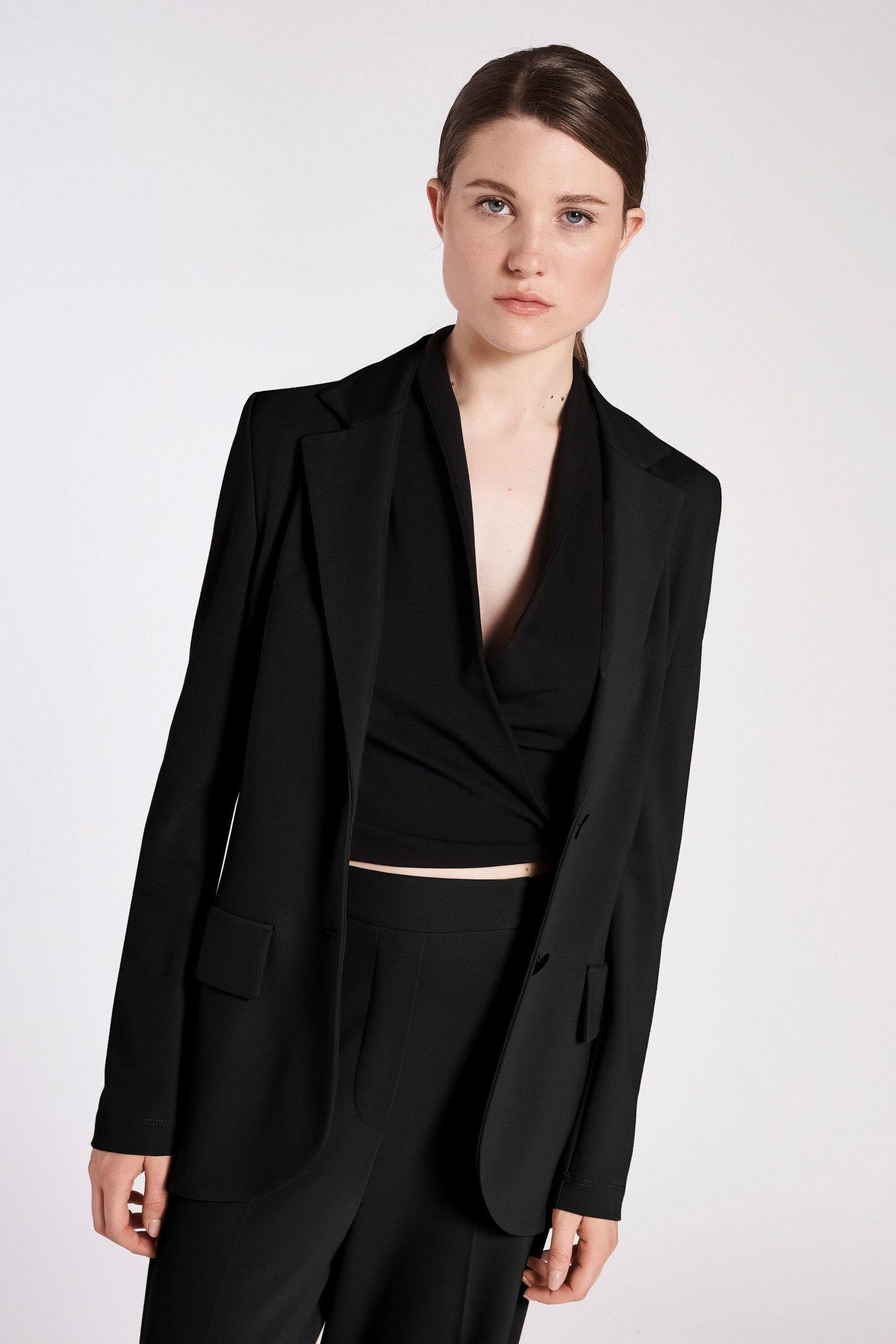 Giacca monopetto a maglia - Carla G ILOR25D6 10 CARLA G. 