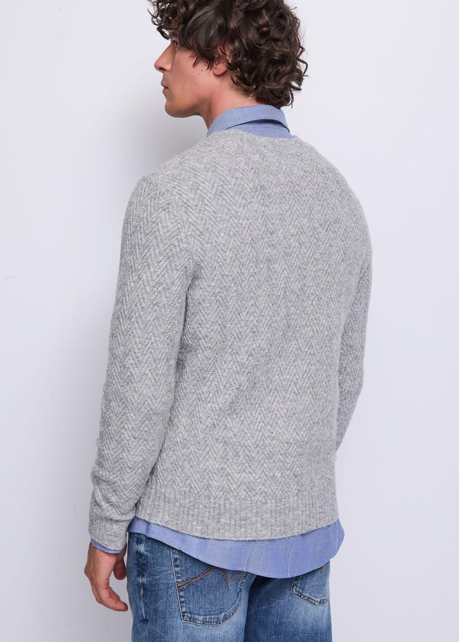 Maglia lavorazione chevron 521GU53041 2082 GAUDI' 