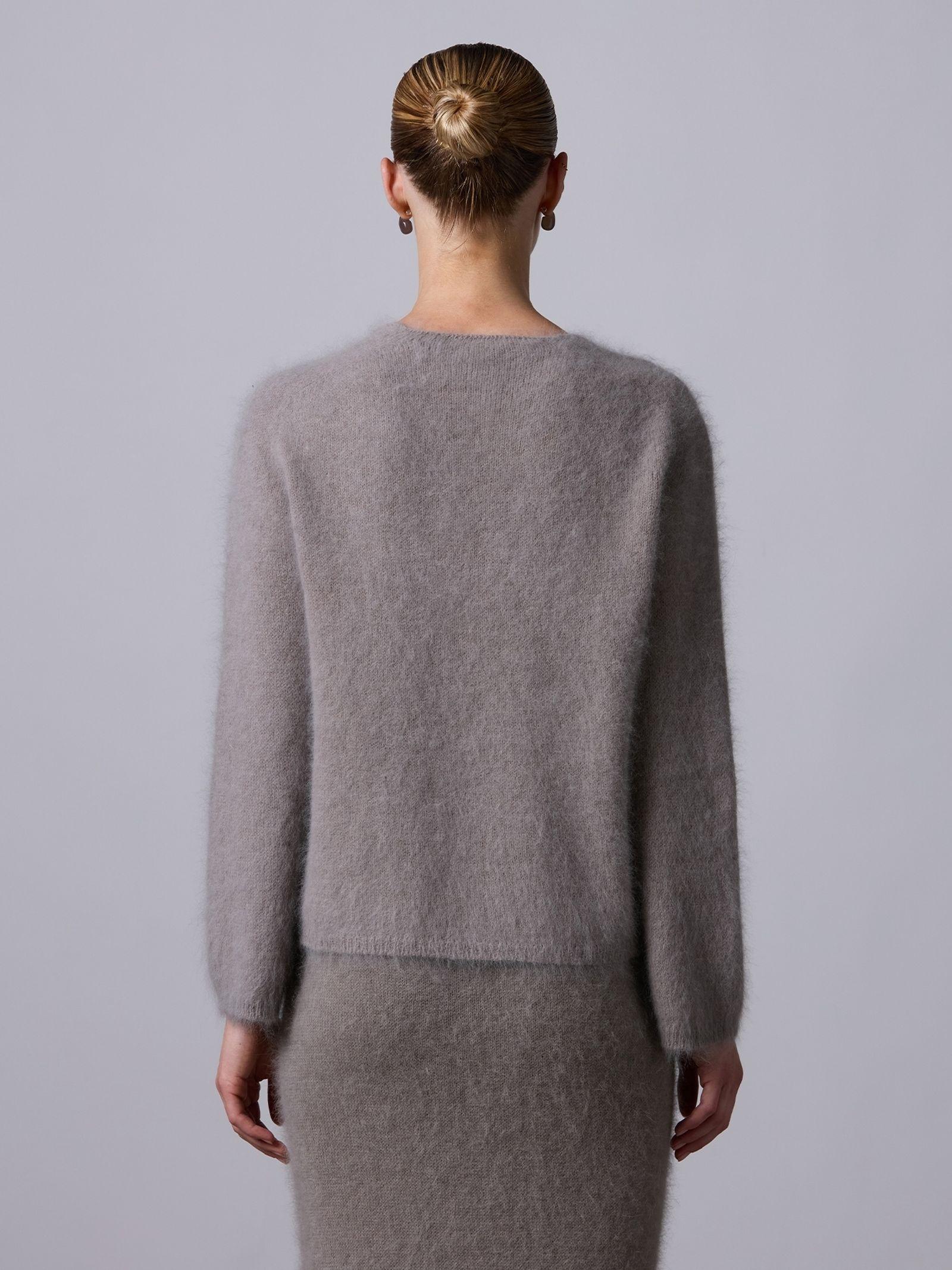 Maglia in lana angora 253F30102 F3029 ROBERTO COLLINA 