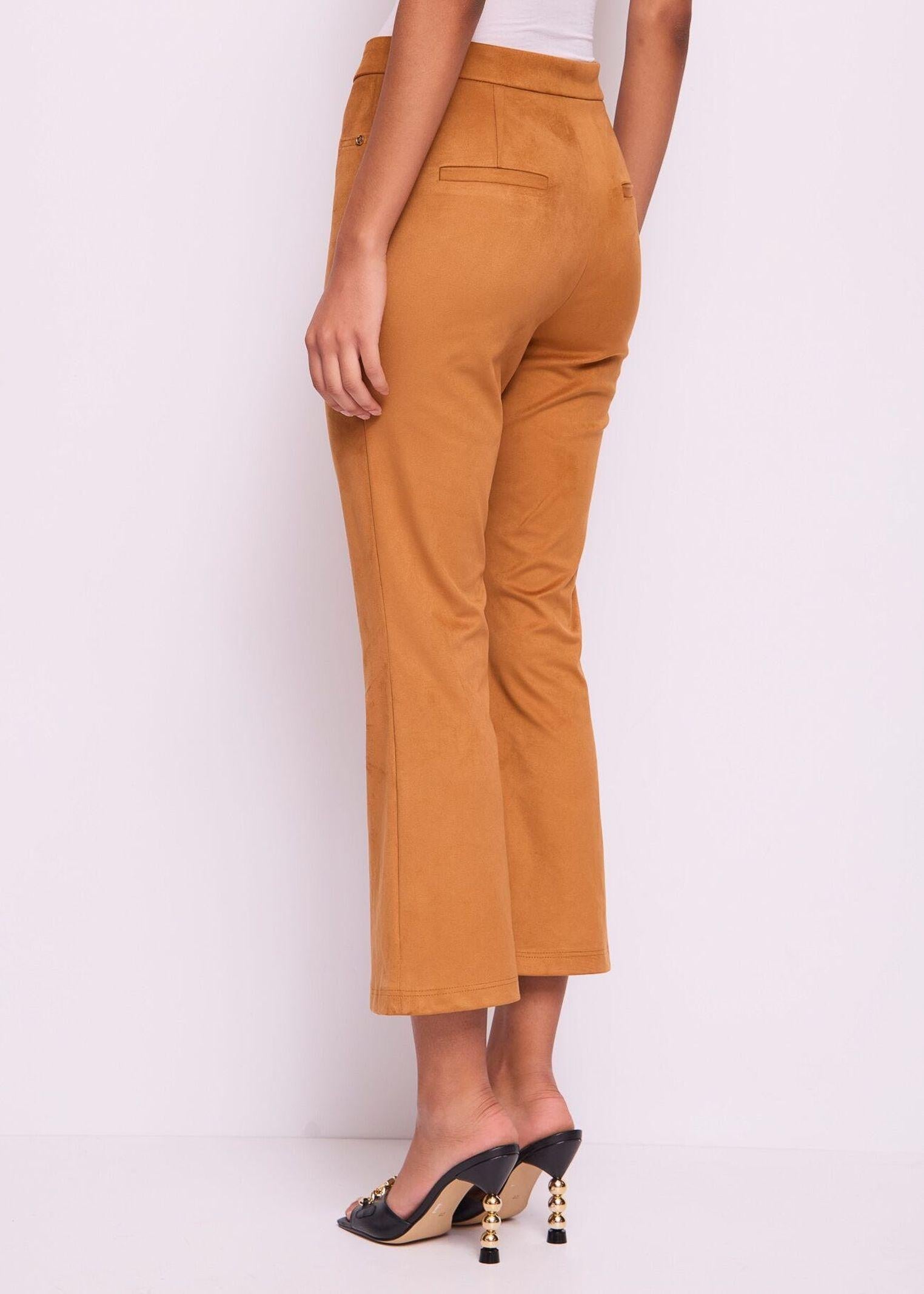 Pantalone flare cropped in dainetto 511BD28001 3366 GAUDI' 