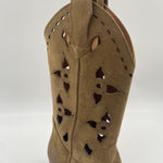Stivaletto texano in camoscio 1719 CAMMELLO CHIARINI 