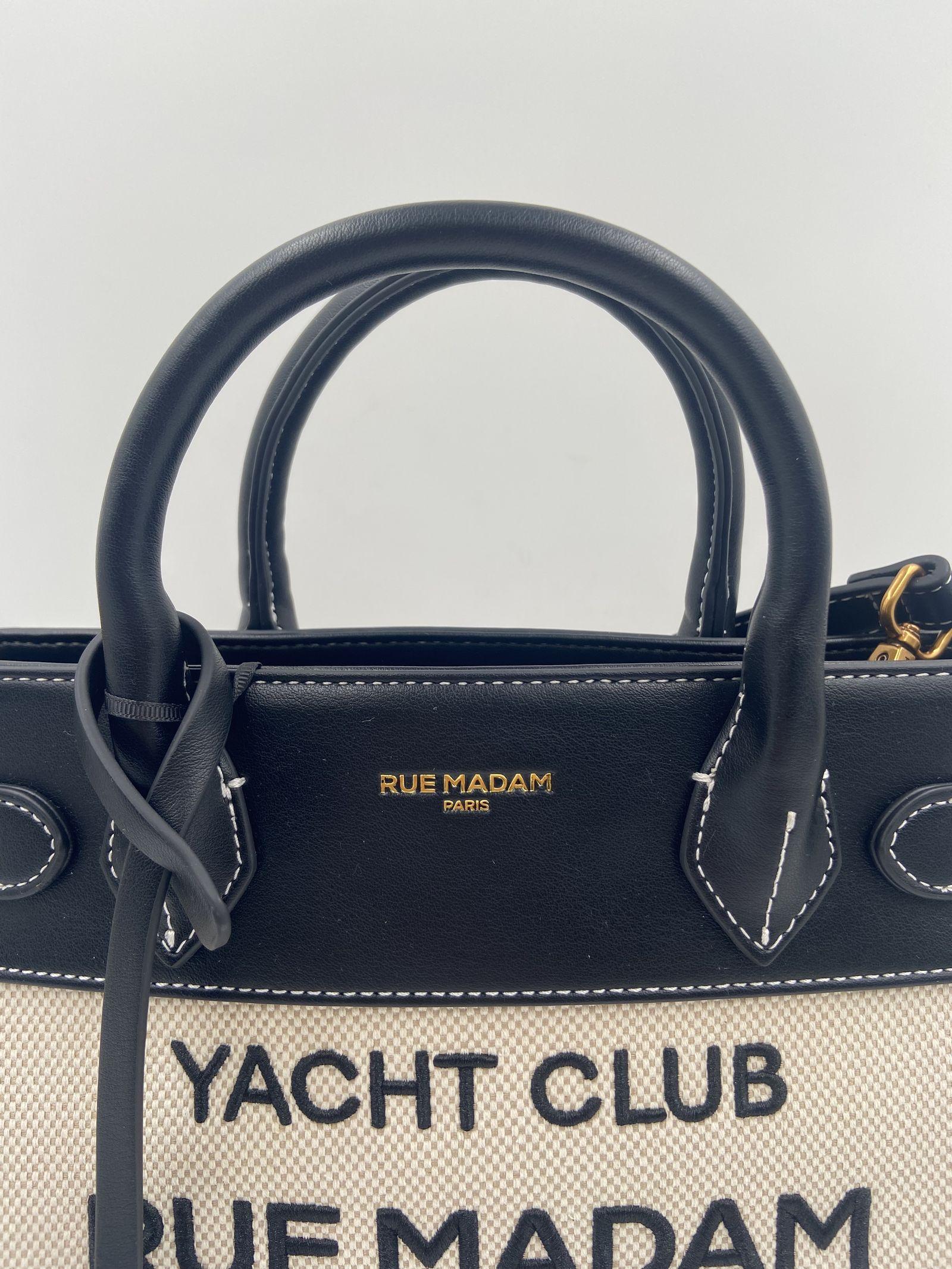 Borsa Riviera Tote mini - Rue Madam Paris RIVIERAMINITOTE NERO RUE MADAM PARIS 