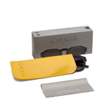 Occhiale da sole Zeno OK032BK GRIGIO OKKIA 