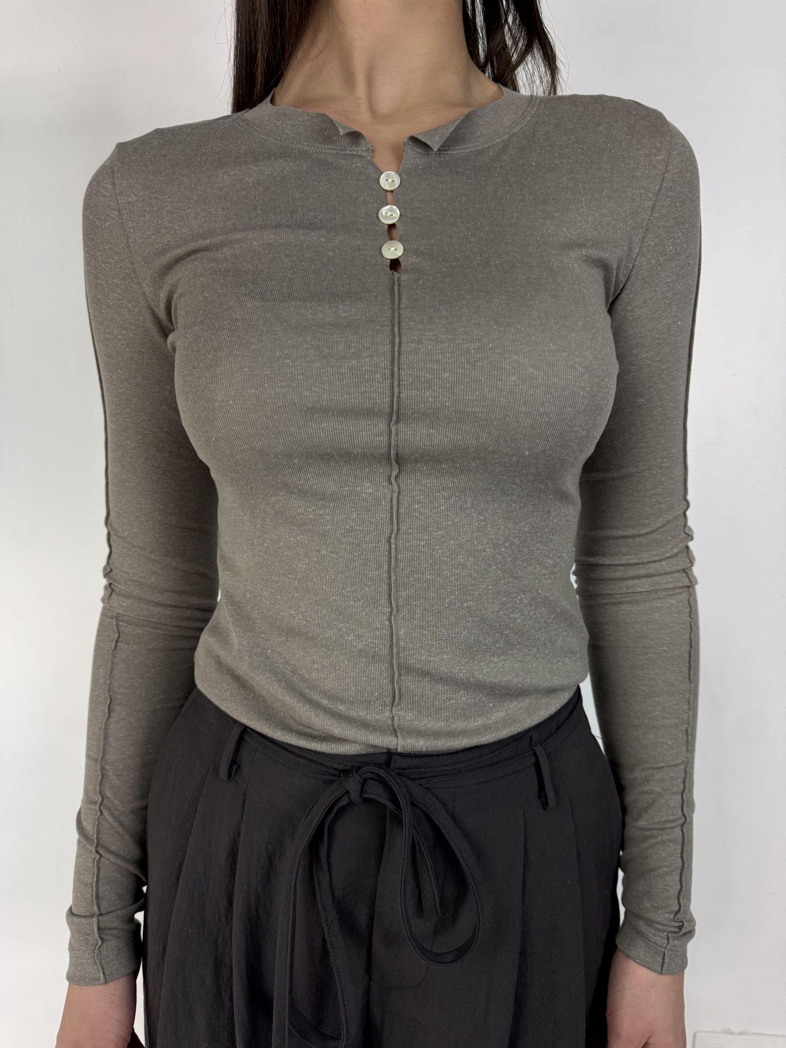 Maglia serafino - Eleh SS260264 GRIGIO ELEH 