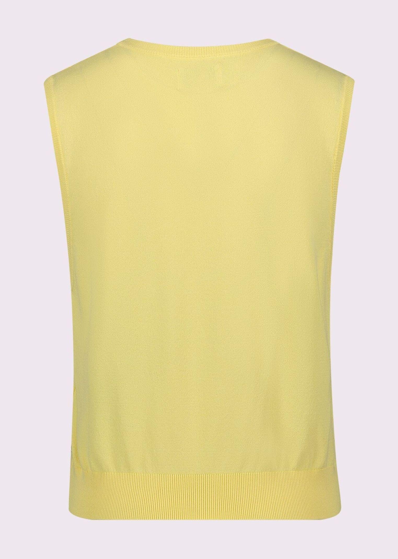 Gilet in maglia con strass 511BD53004 2722 GAUDI' 