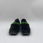 Mocassino in velluto PJ602D VERDE JEANNOT 