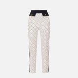 Pantalone bi-color con stampa PAS0156E2 EF1 ELISABETTA FRANCHI 