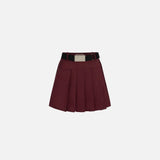 Minigonna a pieghe in naylon GO03546E2 CG3 ELISABETTA FRANCHI 