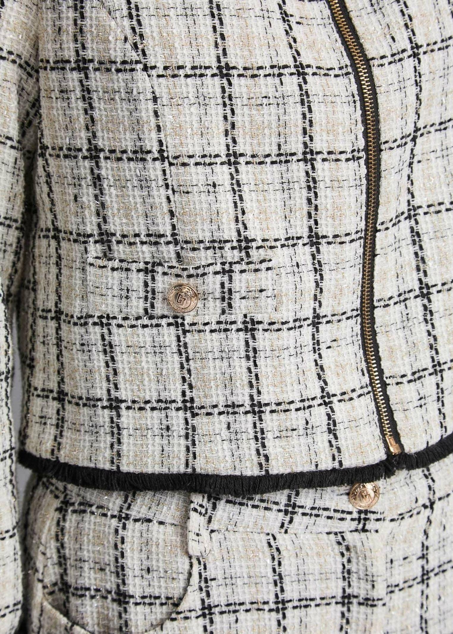 Giacca con motivo check 521BD35022 525015-01 GAUDI' 