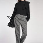 Camicia con rouche EBIG14D3 10 CARLA G. 