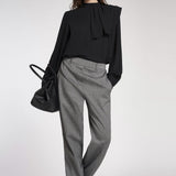 Camicia con rouche EBIG14D3 10 CARLA G. 