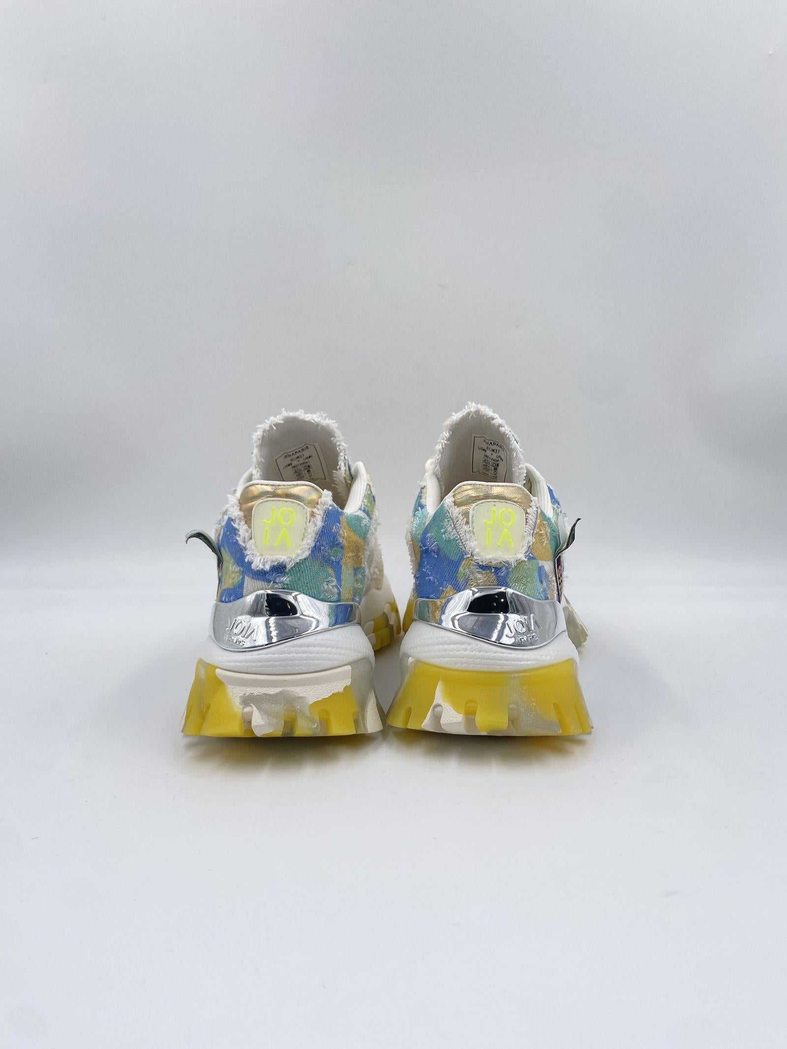 Sneakers giallo bianco - Joia Paris Clash 2001041 GIALLO JOIAPARIS 