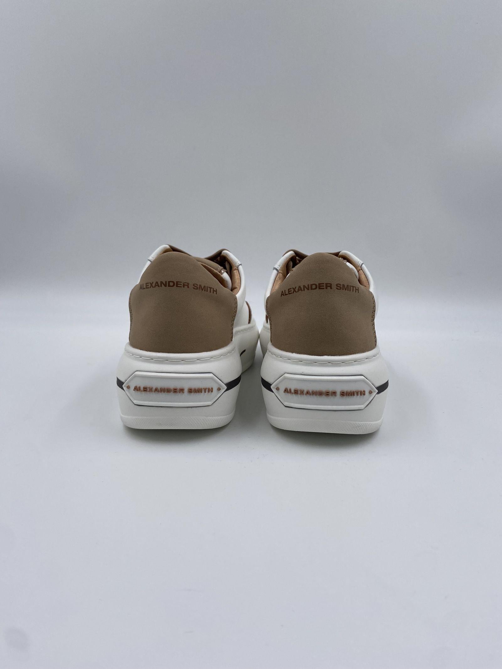 Sneakers Lancaster Woman Suede Beige ASBCLSW1752 WLN ALEXANDER SMITH 