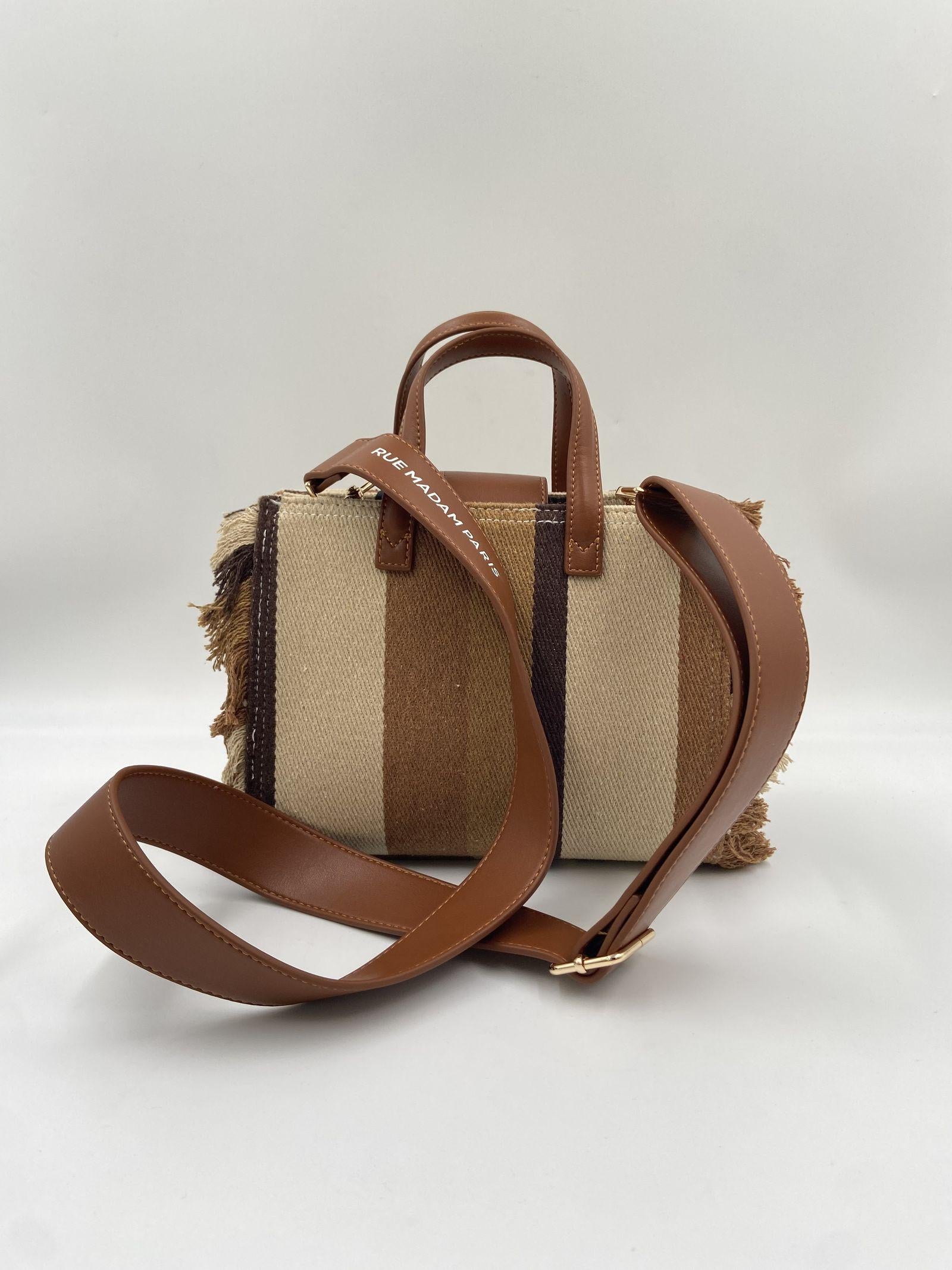 Borsa Casablanca Mini Riga - Rue Madam Paris CASABLANCAMINITOTE RIGAMARRONE RUE MADAM PARIS 