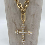 Ciondolo Croce Bizantina - Alevà BIZANTINA OROBIANCO ALEVA' 