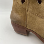Stivaletto texano in camoscio 1719 CAMMELLO CHIARINI 
