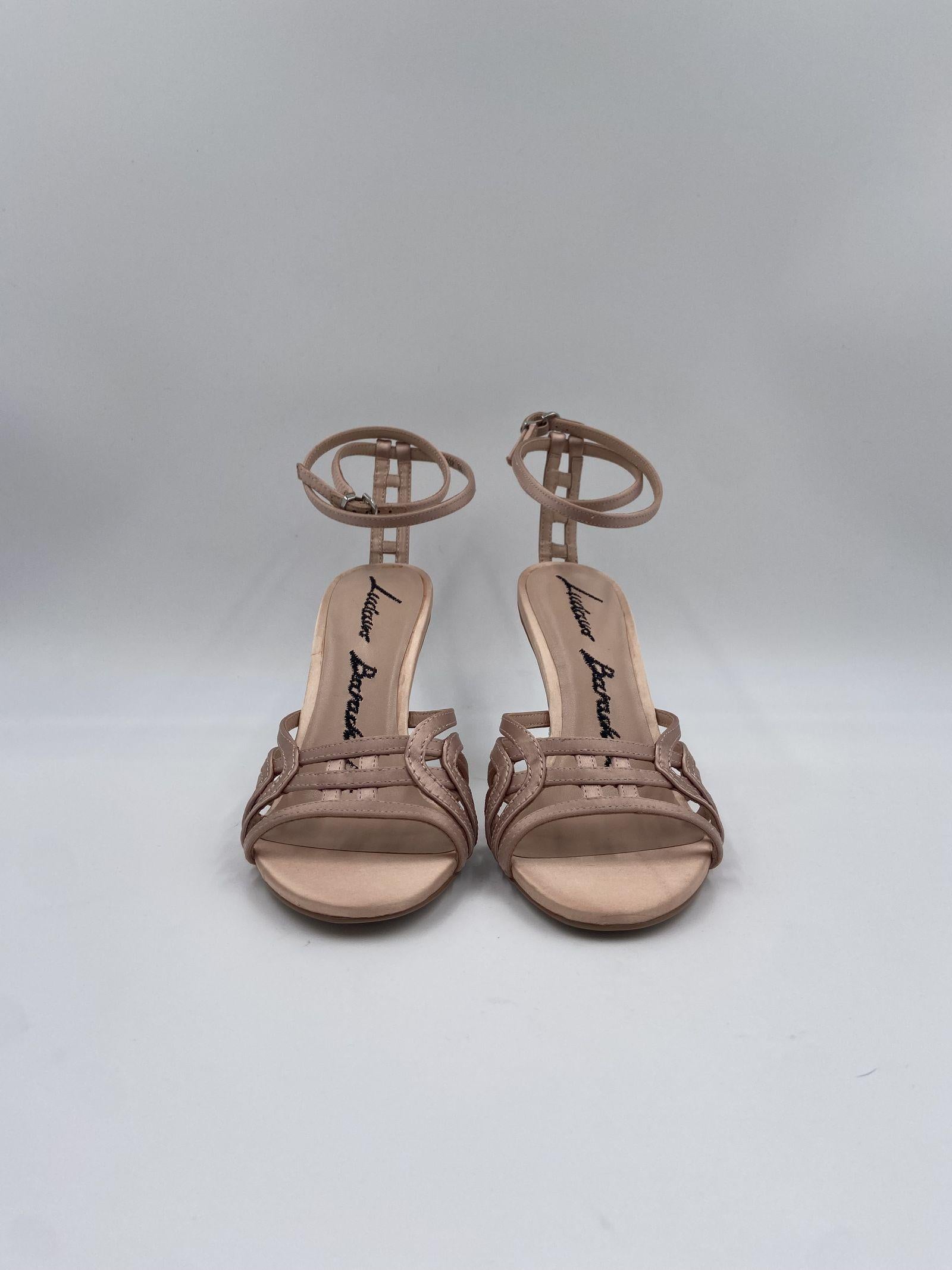 Sandalo tacco strass RG362 COCO LUCIANO BARACHINI 