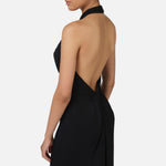 Abito Red Carpet con drappeggio AB71747E2 110 ELISABETTA FRANCHI 