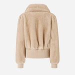 Giubbotto bomber pelliccia 105399A2PI C60 PINKO 