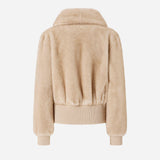 Giubbotto bomber pelliccia 105399A2PI C60 PINKO 