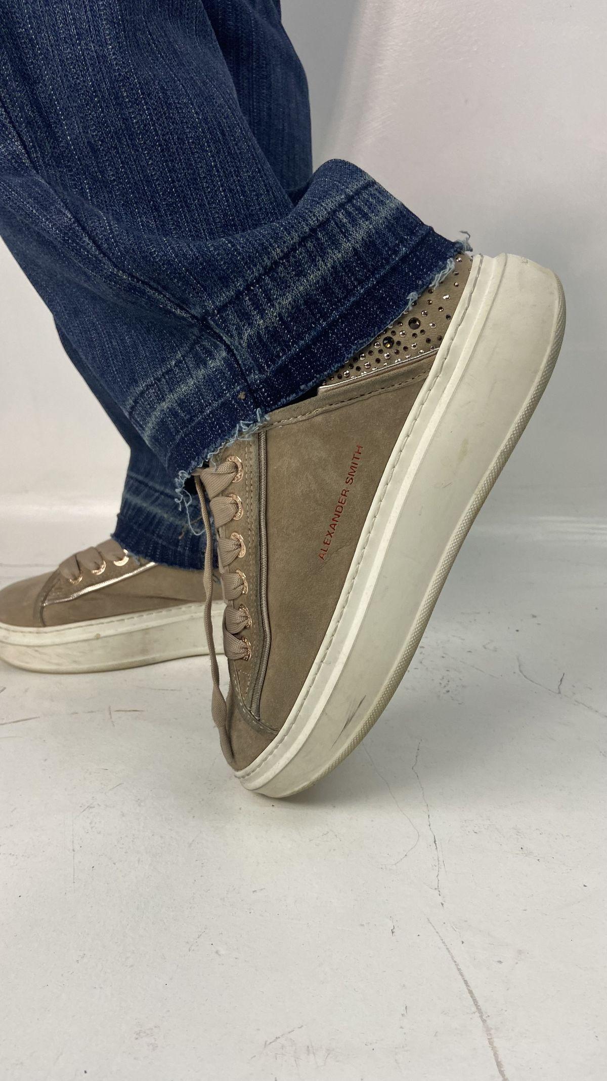 Jeans wide leg vita alta - Ofelia LAF292 DENIMSCURO OFELIA 