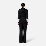 Tuta con bande lucide KT61S56E2 EF3 ELISABETTA FRANCHI 