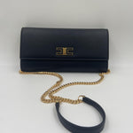 Baguette con tracolla e placca logo BS32A51E2 110 ELISABETTA FRANCHI 