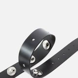 Cintura con borchie argento 105535A1AC Z99N PINKO 