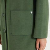 Cappotto con bottoni DQ61KWFW25 B98 RAGNO 