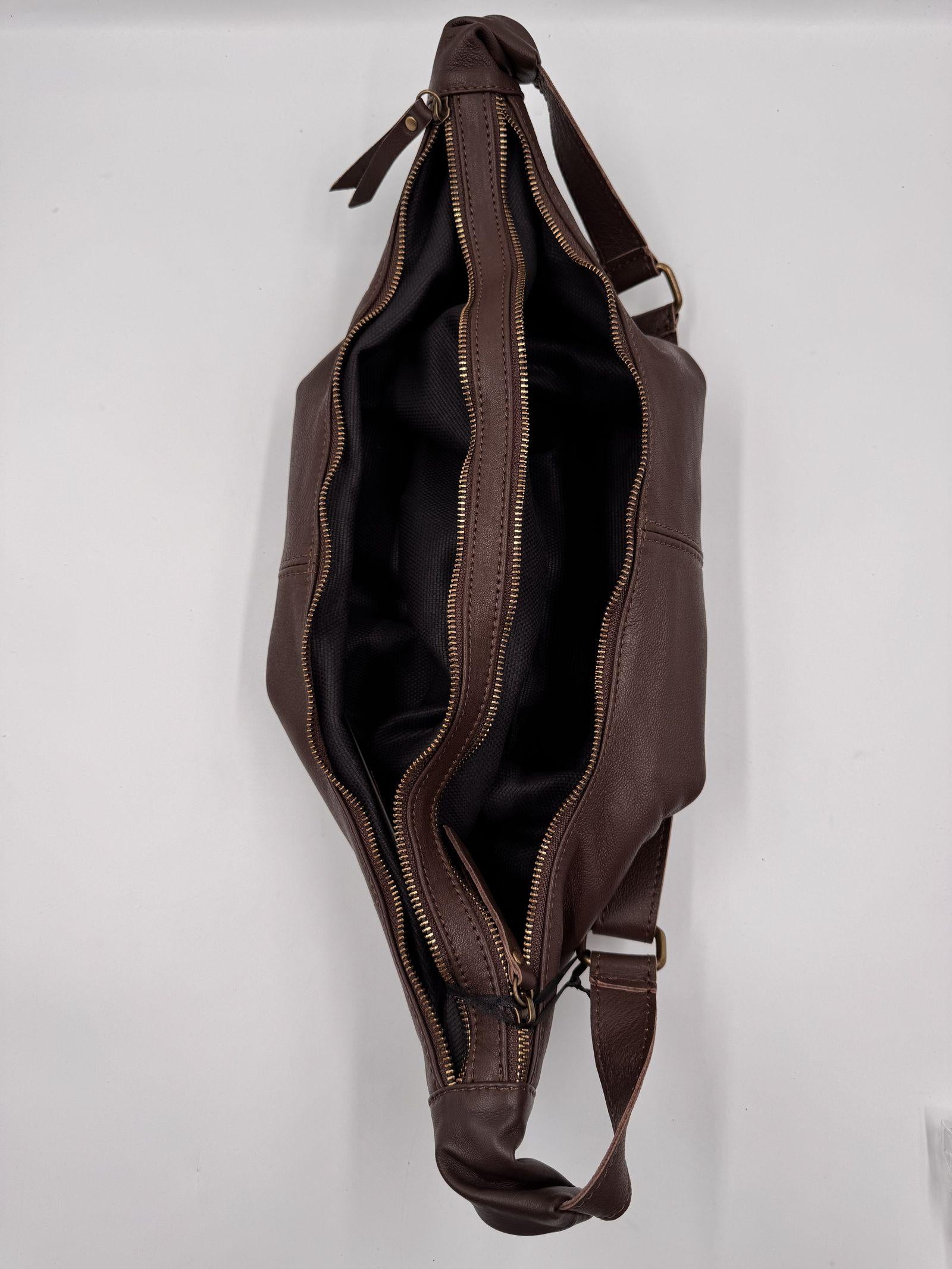 Borsa mezzaluna - Ofelia AR106 MORO OFELIA 