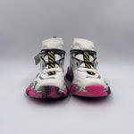 Sneakers bianco grigio e fucsia 033 1050BIANCO CLJD 