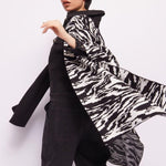 Mantella animalier in maglia 421BD33002 4250350 GAUDI' 