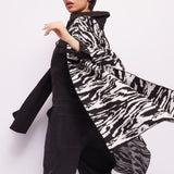 Mantella animalier in maglia 421BD33002 4250350 GAUDI' 