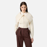 Cardigan con zip MK04S56E2 DZ9 ELISABETTA FRANCHI 