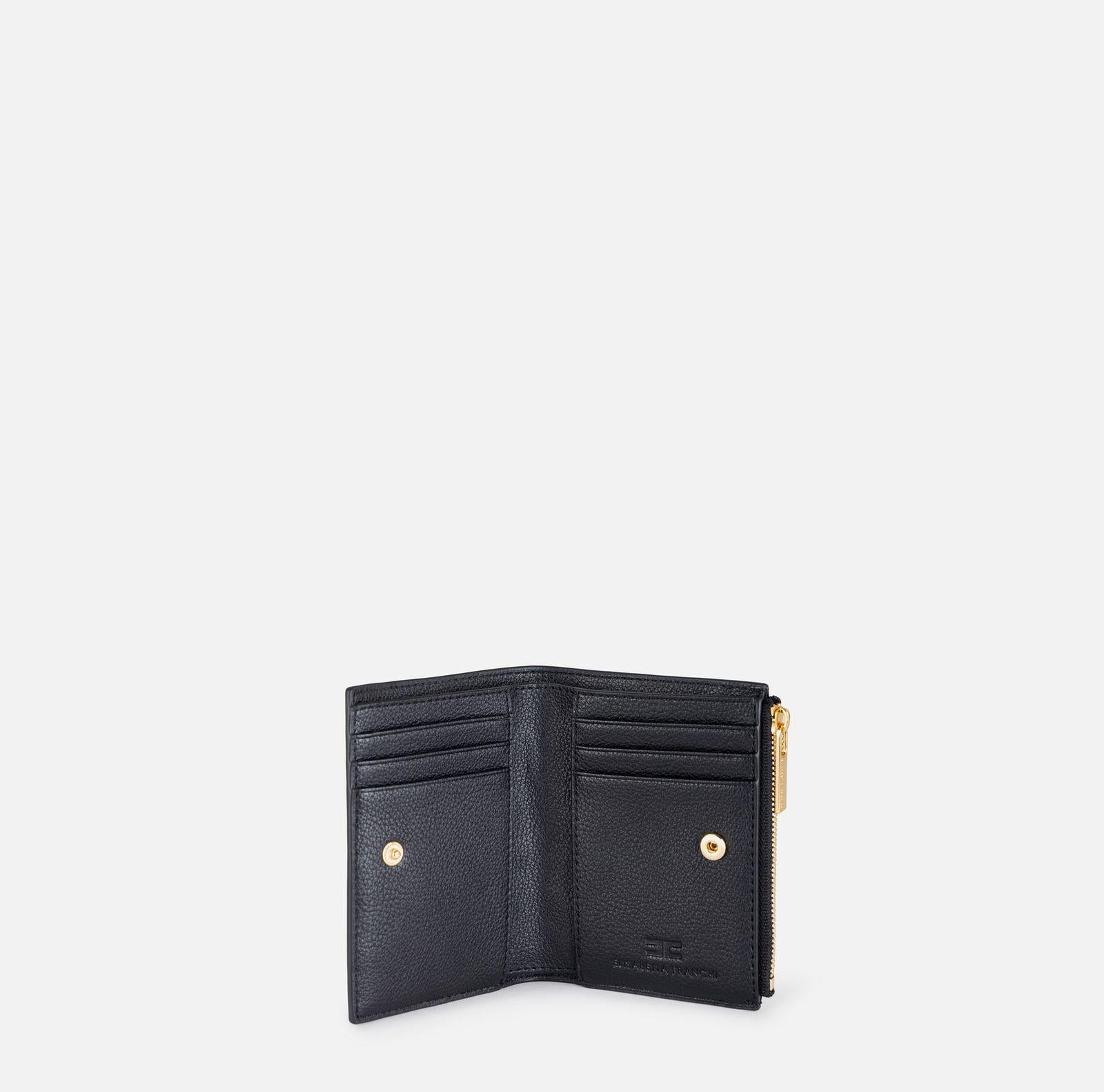 Portafoglio con placca logo - Elisabetta Franchi PF61A56E2 110 ELISABETTA FRANCHI 