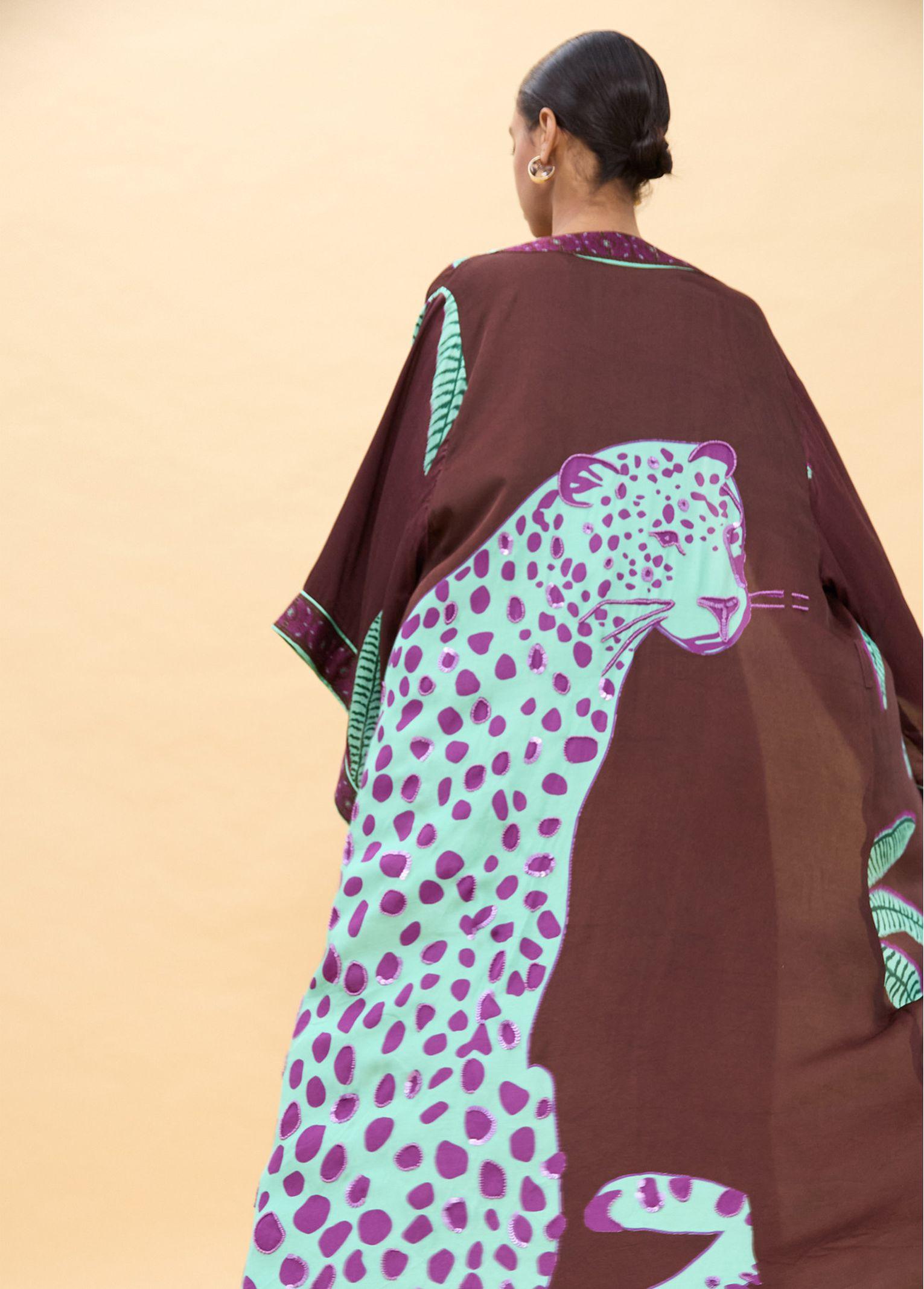 Kimono palme - LolaCasademunt LS2602004 256 LOLA 