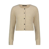 Cardigan corto in filato pelliccetta 421BD53025 2291 GAUDI' 
