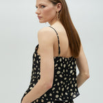 Top spalline sottili a pois MS2515029 1N0 MAITE 