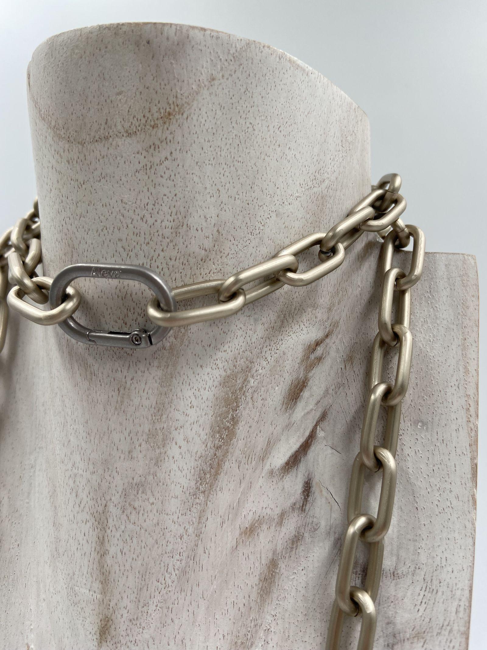 Collana Sorrento Slim Argento Opaco - Alevà SORRENTOSLIMXL ARGENTOOPACO ALEVA' 