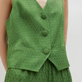 Gilet jacquard
