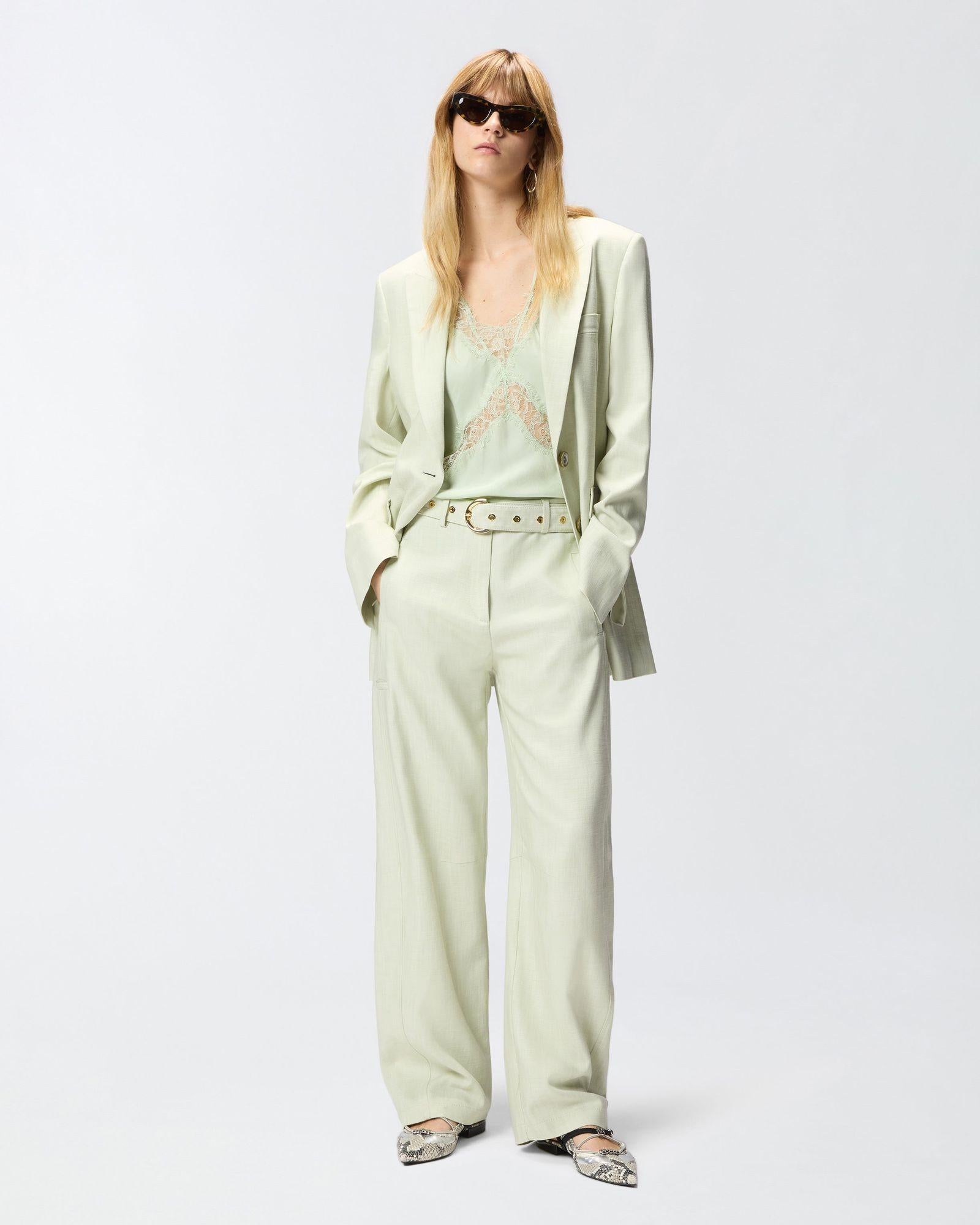 Top con pizzo - Pinko 106623A385 S86 PINKO 