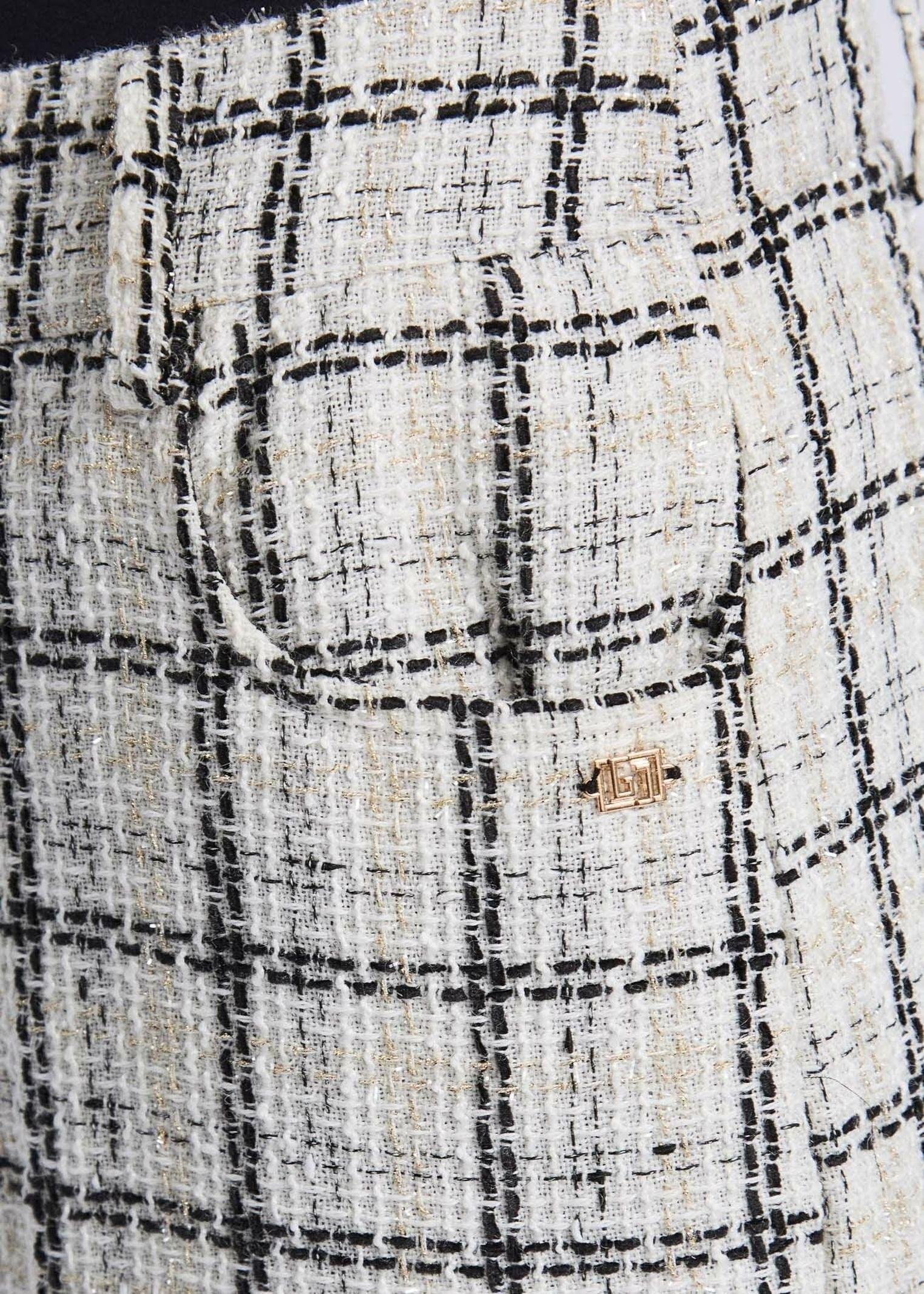 Pantalone con motivo check 521BD25021 525015-01 GAUDI' 